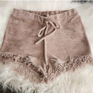 Bear Dance Fringe Shorts